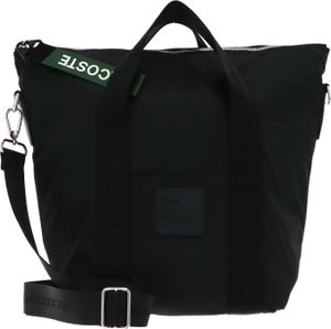 LACOSTE Schultertasche Umhängetasche Active Nylon S Tote Bag Sinople dunkelgrün LACOSTE Schultertasche Umhängetasche Active Nylon S Tote Bag Sinople dunkelgrün