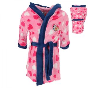 Paw Patrol Mädchen Bademantel Morgenmantel Kapuze rosa Gr. 98/104