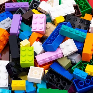 200 bunt gemischte LEGO Bricks