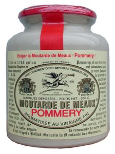 Pommery Moutarde de Meaux französischer Senf körnig im Tontopf 500g