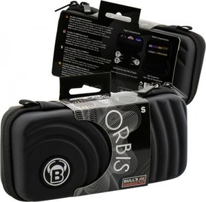 Bull's unisex neutral Orbis HS Carbon Darttasche Dartbox Pfeilaufbewahrung Darts-Etui black S (neutral)
