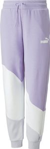 PUMA Power Cat High-Waist Trainingshose Mädchen 25 - vivid violet 176