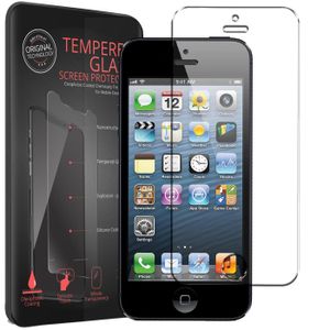 2x Panzerglas für Apple iPhone 5 / 5S / SE Glas Folie Displayschutz Schutzfolie