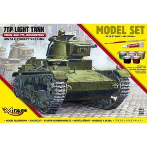 MIRAGE Polski lekki czołg 7TP set