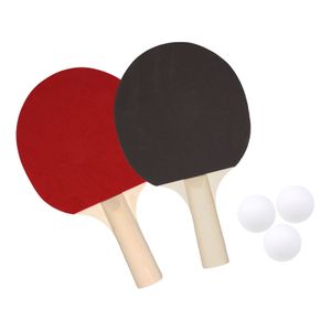 Best Sporting Tischtennis Set, 2 Tischtennis-Schläger, 2 Tischtennis-Bälle