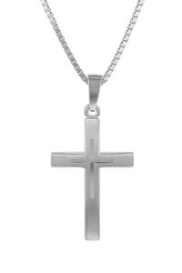 trendor 79602 Kreuz mit Kinder-Halskette Silber 925