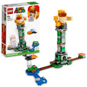 LEGO 71388 Super Mario Kippturm mit Sumo-Bruder-Boss – Erweiterungsset, baubares Kinderspielzeug zum Sammeln, Geschenkidee