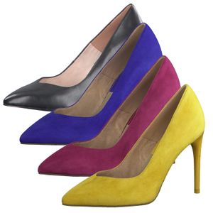 Tamaris 1-22443-24 Damen Pumps High Heel Stiletto, Größe:37 EU, Farbe:Gelb