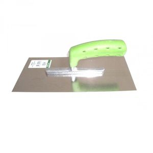 Hufa Profi Glättekelle Edelstahl 2K Griff 280x130mm ohne Zahnung Traufel
