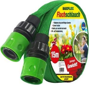 Magicflex dehnbarer Gartenschlauch 15m, Flachschlauch, Wasserschlauch grün Magicflex dehnbarer Gartenschlauch 15m, Flachschlauch, Wasserschlauch grün