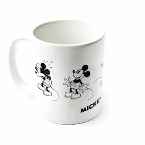 Disney - Kaffeebecher, Vintage PM1634 (Einheitsgröße) (Weiß/Schwarz)