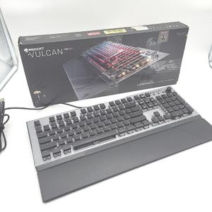 ROCCAT Vulcan 120 AIMO - Standard - USB - Membran-Schlüsselschalter - QWERTY - RGB-LED - Schwarz