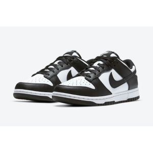 Nike Dunk Low White Black (GS) | Sneaker in Weiß / Schwarz-Weiß | Größe 38,5