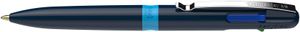 SCHNEIDER 138003 Vierfarbkugelschreiber Take 4 dokumentenecht M blau