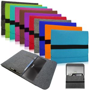 Laptop Tasche Sleeve Schutztasche Hülle Tablets Macbook Netbook Ultrabook Case, Farben:Dunkel Grau, Für Notebook:Apple Macbook PRO 13.3