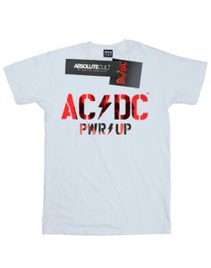 AC/DC - "PWR UP Photo Logo" T-Shirt für Herren BI7485 (XXL) (Weiß)