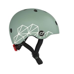 Scoot&Ride Baby Helm XXS Graphics, Farbe:green lines