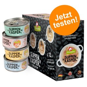 GranataPet ¦ Polévka Casper Multipack - 12 x 70g ¦ Krmivo pro kočky