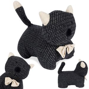 Stopper Türstopper Türbremse Türhalter Türfeststeller schwarz Katze