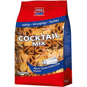XOX Cocktailmix ein Mix aus salziges Laugen und Weizengebäck 300g