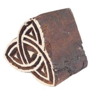 Stempel aus Holz - Keltischer Knoten - 3 cm - Holzstempel
