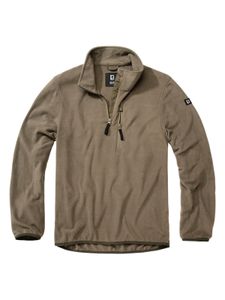 BRANDIT Fleece Troyer olive Gr. 7XL