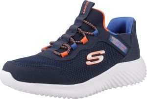 SKECHERS BOUNDER - BRISK-BURS SLIP-INS Modrá SKECHERS BOUNDER - BRISK-BURS SLIP-INS Modrá
