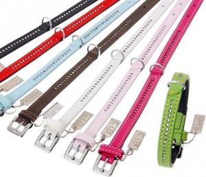 Karlie Vintage Strass-Halsband 1-reihig - Braun, 24 cm