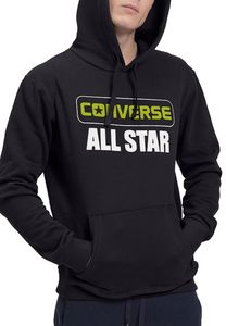 Converse Herren All Star Hoodie Sweatshirt 10023305 schwarz, Bekleidungsgröße:S