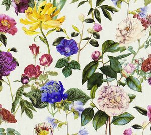 Jette Joop Blumentapete florale Tapete Vliestapete bunt grün gelb rot rosa 10,05 m x 0,53 m Jette Joop Blumentapete florale Tapete Vliestapete bunt grün gelb rot rosa 10,05 m x 0,53 m
