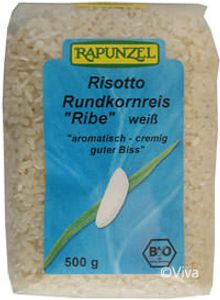 Rapunzel Risotto Rundkornreis Ribe, weiss  500g