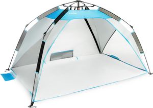 Outtec® beach shell - pop up stan, ochrana proti slunci, ochrana proti větru, plážový stan, plážový stan - 190x125x100 cm - pro miminka, děti a dospělé