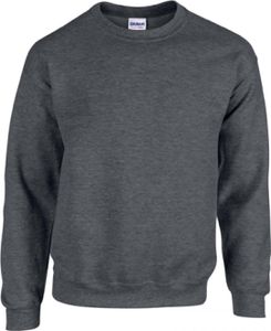 Gildan 18000 | Heavy Blend Crewneck Sweatshirt | Pullover - Farbe: Dark Heather - Größe: L