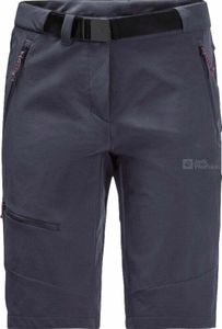 Jack Wolfskin Ziegspitz Shorts W Graphite S-M Kurze Hose