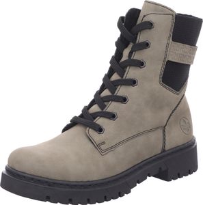Rieker - Bootie grün oliv, Größe:39, Farbe:reed/schwarz 52