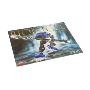 1x Lego Bionicle Bauanleitung A5 für Set Guurahk 8590