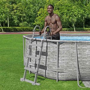 Bestway Poolleiter mit 4 Stufen Flowclear 107 cm Bestway Poolleiter mit 4 Stufen Flowclear 107 cm