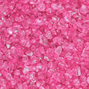 Glasgranulat Glassteine 4-10mm 1000g in versch. Farben-Farbe:pink