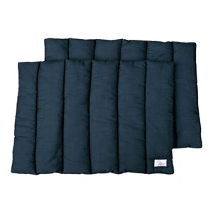 Harrys Horse Bandagierunterlagen, dick, schwarz, 4er Set, Farbe:schwarz