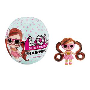 MGA Entertainment Minipuppe L.O.L. Surprise! #Hairvibes Tots Series A, Mädchen
