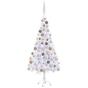 vidaXL Umelé osvetlenie vianočného stromčeka 180 cm 620 vetiev