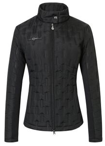 Covalliero Jacke Damen Hybridjacke Damenjacke Black XXL