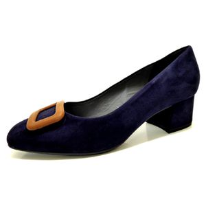 Peter Kaiser Damen  Pumps, Trotteur blau Gr. 51/2