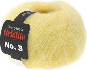 Lana Grossa Brigitte No.3 040 Pastellgelb 25g