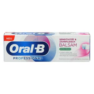 12x OralB Zahncreme 75ml Sensitive Schutz Pasta Zähneputzen Frische Hygiene Bad