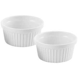 EXCELLENT Miska na creme brullée súprava 2 ks porcelán 11 cm KO-Q51900100