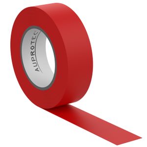 1x AUPROTEC Isolierband Rot 15mm x 10m Elektriker Klebeband PVC