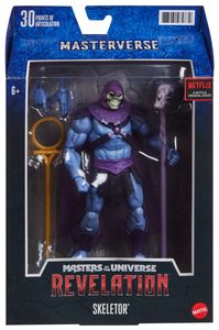 Mattel Masters of the Universe: Revelation 2021 Skeletor Masterverse Actionfigur 18 cm