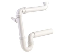 kör4u  Raumspargeruchverschluss 1 1/2" x 50mm  für Spültisch