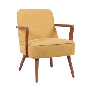 SVITA TUVA Loungesessel Akzentstuhl vintage Wohnzimmer Schlafzimmer Senfgelb SVITA TUVA Loungesessel Akzentstuhl vintage Wohnzimmer Schlafzimmer Senfgelb